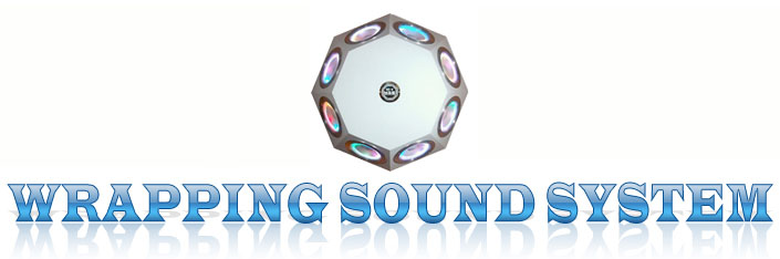 ラッピング　サウンド　システム　360度方向スピーカ　NS−８